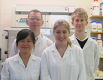 Dr Matthew Lloyd & students